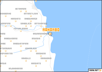 map of Mahambo