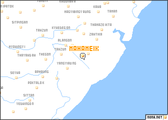 map of Mahameik