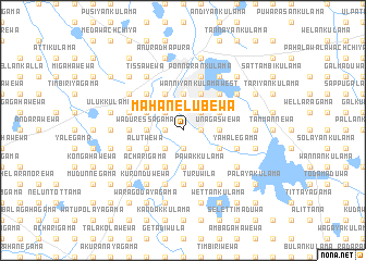 map of Maha Nelubewa