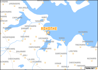 map of Mahanhe