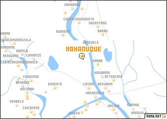 map of Mahanuque