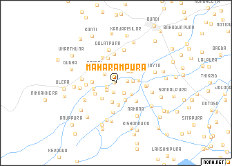 map of Maharāmpura