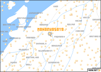 map of Mahar Wasāya