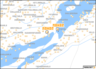 map of Mahār