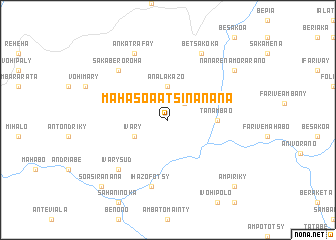 map of Mahasoa Atsinanana