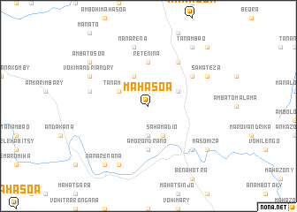 map of Mahasoa