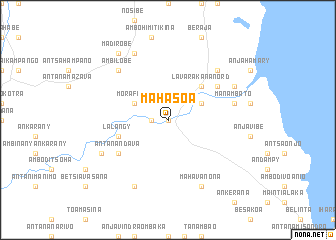 map of Mahasoa
