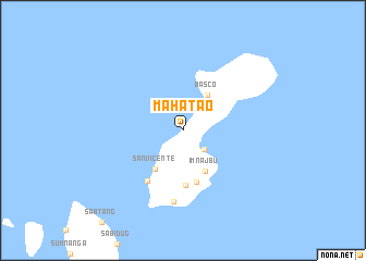 map of Mahatao