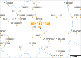 map of Mahatsanda