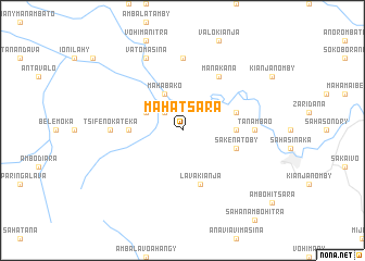 map of Mahatsara