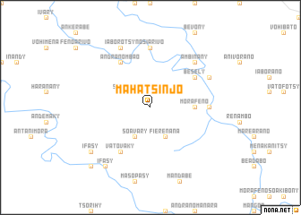 map of Mahatsinjo