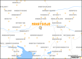 map of Mahatsinjo