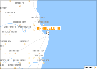 map of Mahavelona