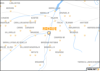 map of Mahave