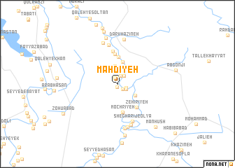map of Mahdīyeh