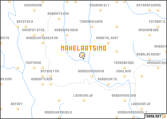 map of Mahela Atsimo