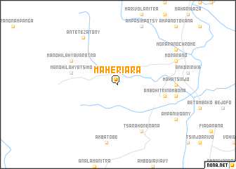 map of Maheriara