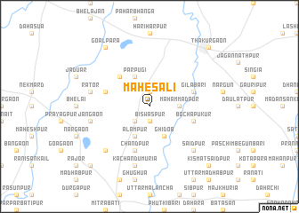 map of Mahesāli