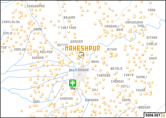 map of Maheshpur