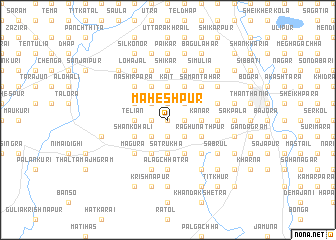 map of Maheshpur