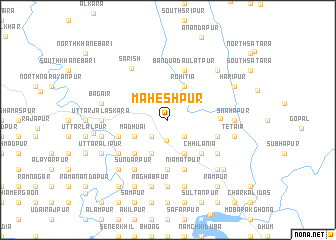 map of Maheshpur