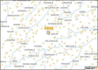 map of Mahe