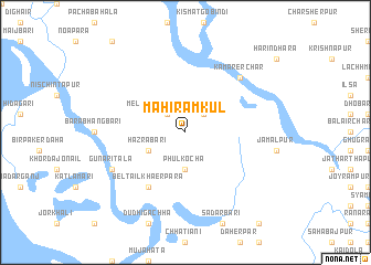 map of Mahirāmkul