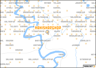 map of Mahishārghop