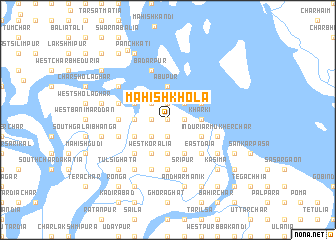 map of Mahishkhola