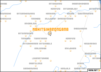 map of Mahitsiharongana