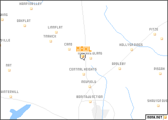 map of Mahl