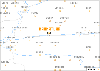 map of Mahmatlar