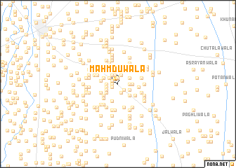 map of Mahmdūwāla