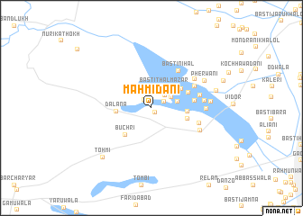 map of Mahmidāni