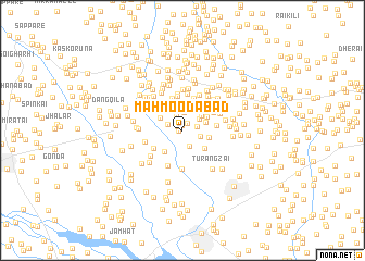 map of Mahmoodābād