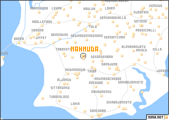 map of Mahmuda