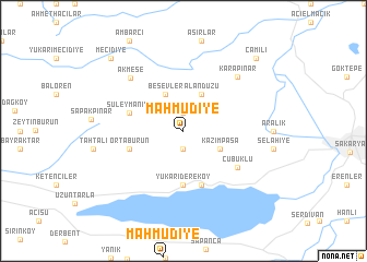 map of Mahmudiye