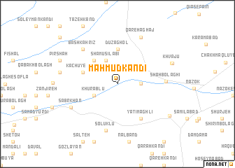 map of Maḩmūd Kandī