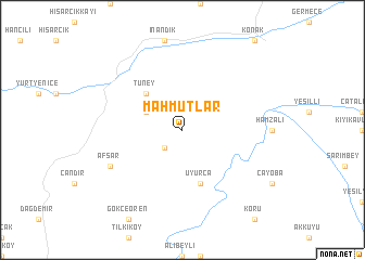 map of Mahmutlar