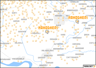 map of Māho Dheri