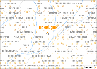 map of Maḩrūqah