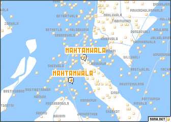 map of Mahtamwala