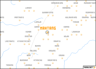 map of Mahtang