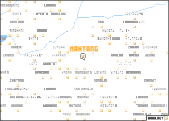 map of Mahtang