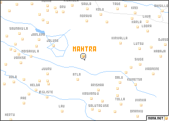 map of Mahtra