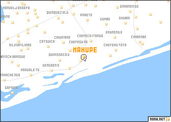 map of Mahupe