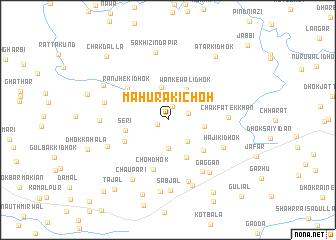 map of Mahura ki Choh