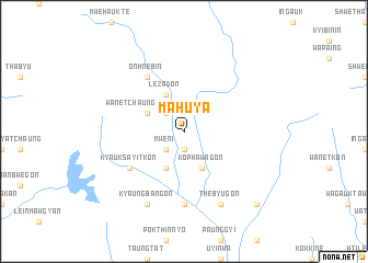 map of Mahuya