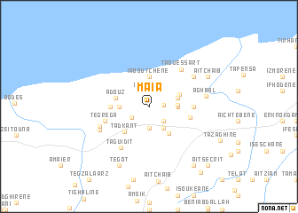 map of Maïa