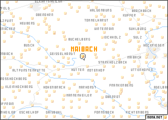 map of Maibach